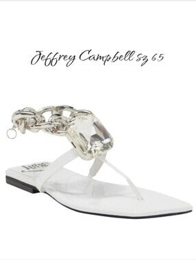 New Jeffrey Campbel Thong Sandals sz 6.5